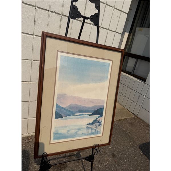 Artist proof, Patricia NEIL LAUTON  23" x 30" oyama evening