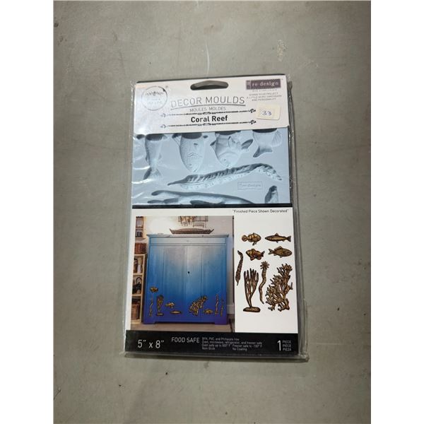 Redesign, coral reef decor, mold