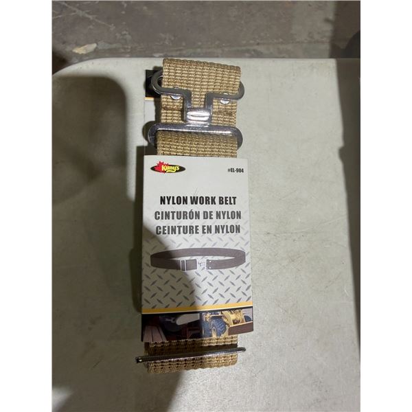 Nylon work belt