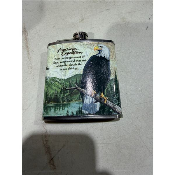 Bald eagle flask