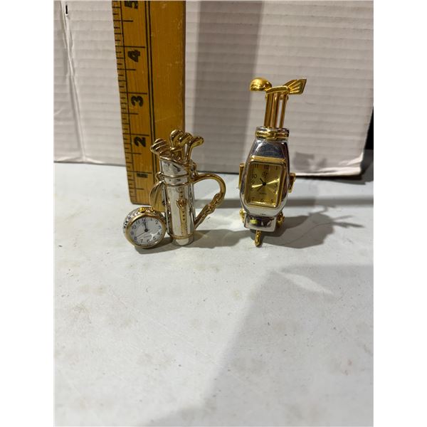 Golf club clocks