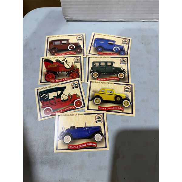Golden age of Foord Collector, Cars