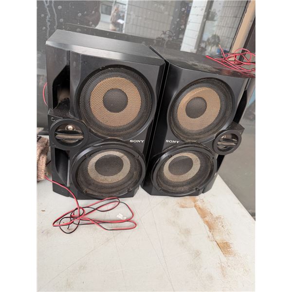 Sony speakers