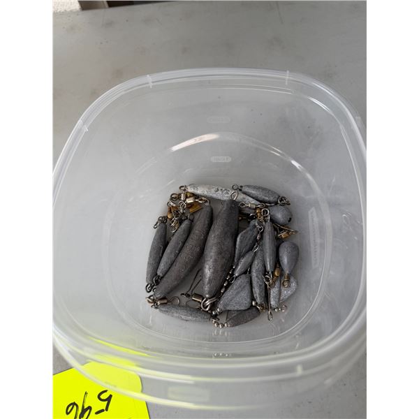 Fishing weights