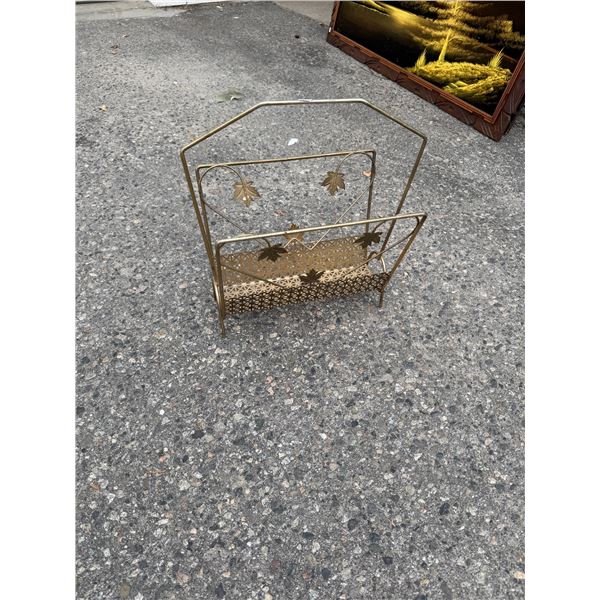 Vintage magazine stand
