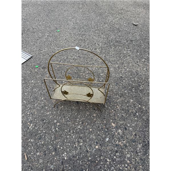 Vintage magazine stand