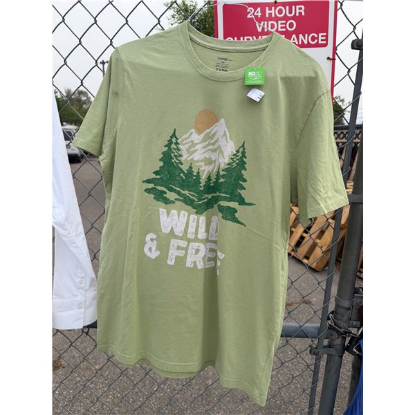 Wild and free shirt size large