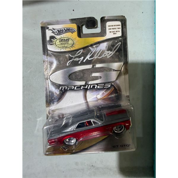 Hot wheels signed 67 GTO