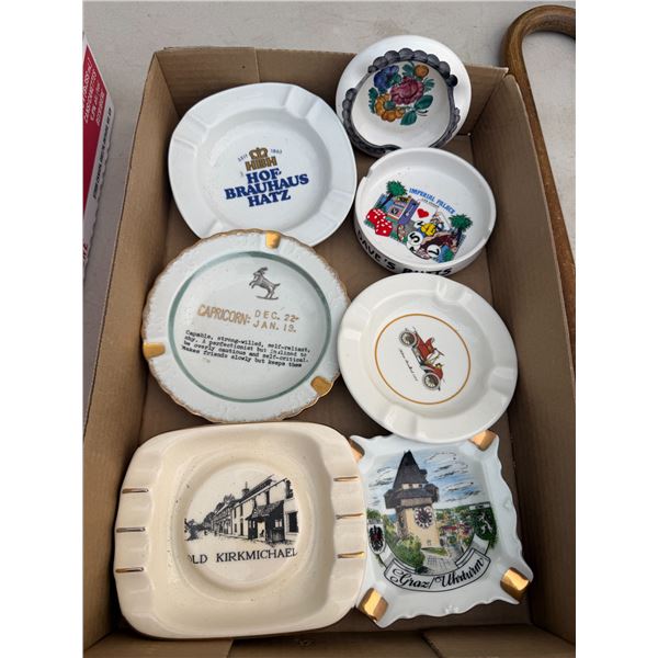 Vintage ashtrays