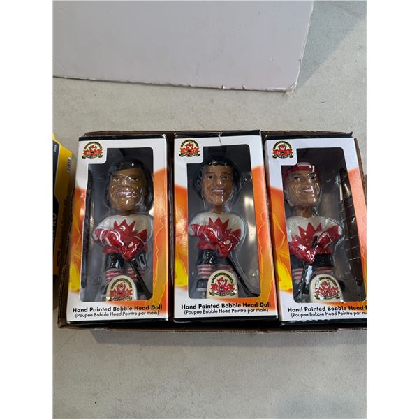 Team Canada 1972 bobble heads