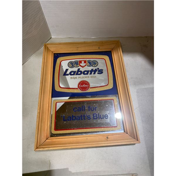 Vintage lab bat blue mirror