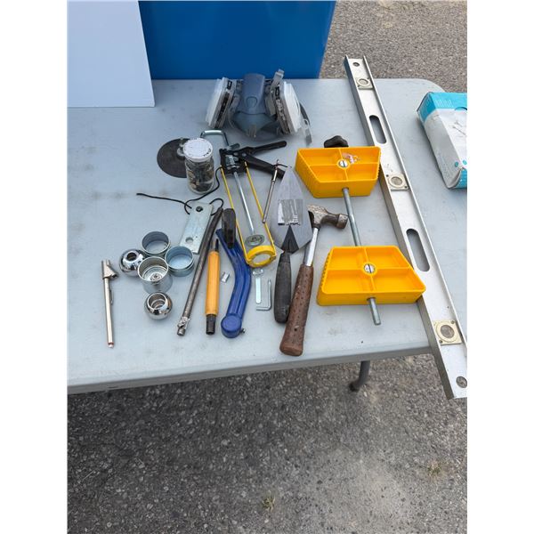 Assorted tools,