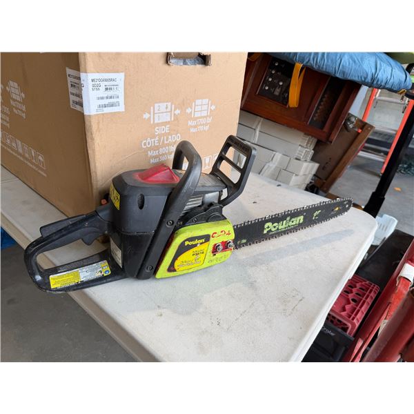 POULAN gas chainsaw