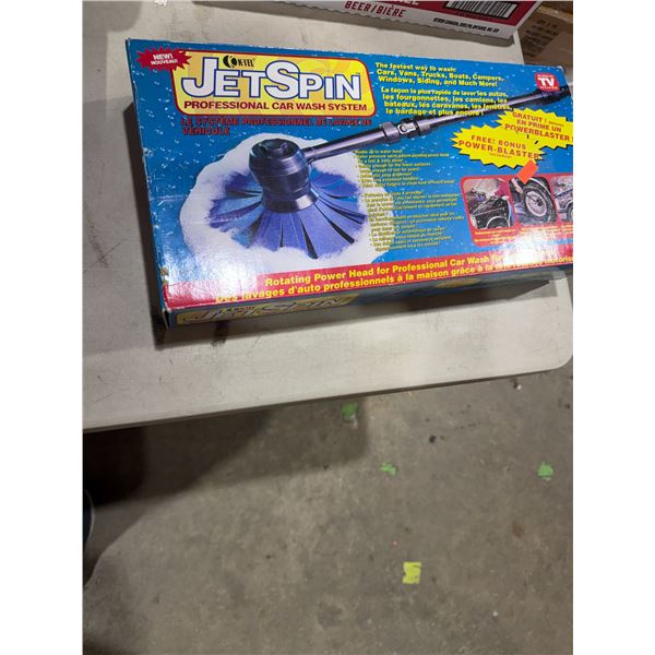 Jet spin, professional car wash system