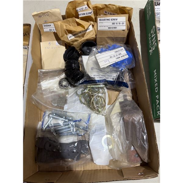 New small engine, parts, adjusting screws, assemblies, Husqvarna parts, pink KLINK and other