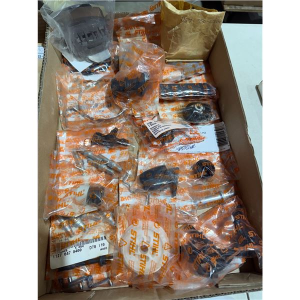 New Stihl Parts for small engine repairs poses annular buffer twist locks and other items