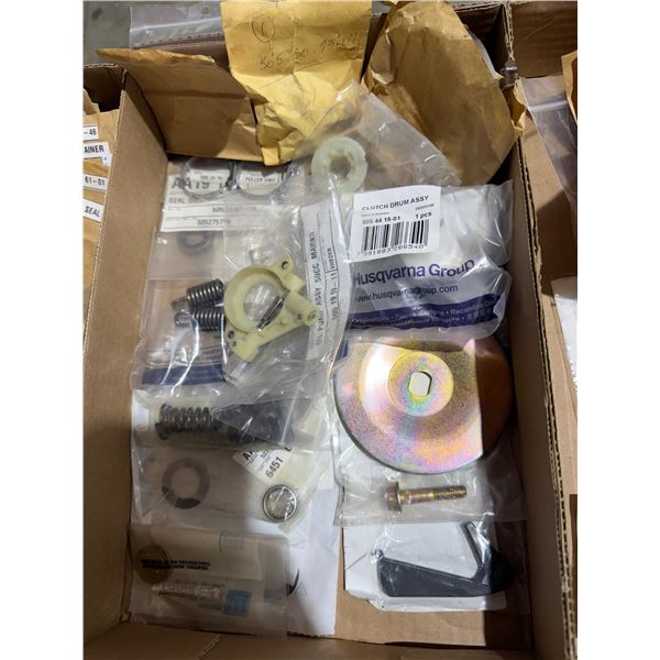 New small engine, repair parts clutch assemblies, seal rings, etc.