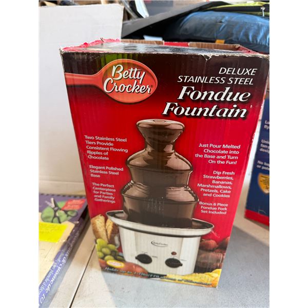 Chocolate fondue