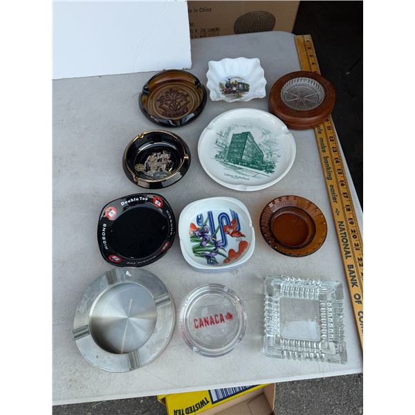 Vintage ashtrays