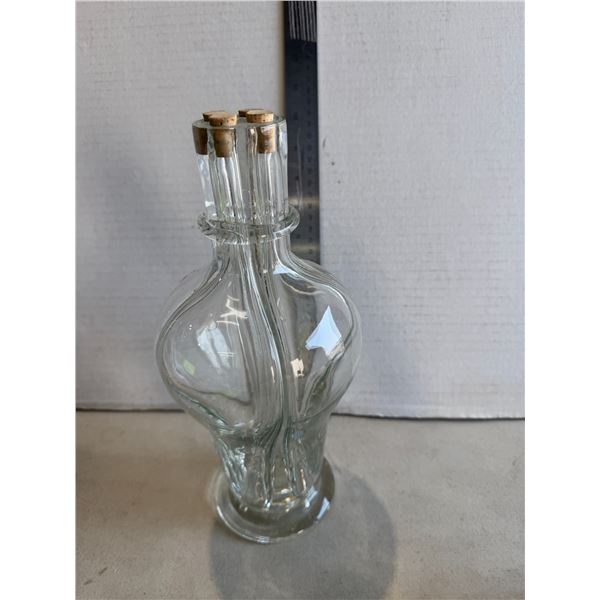 For Chamber glass decanter