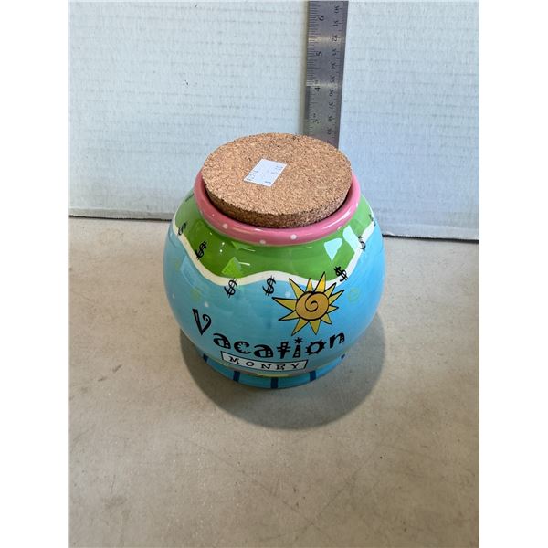 Vacation money jar