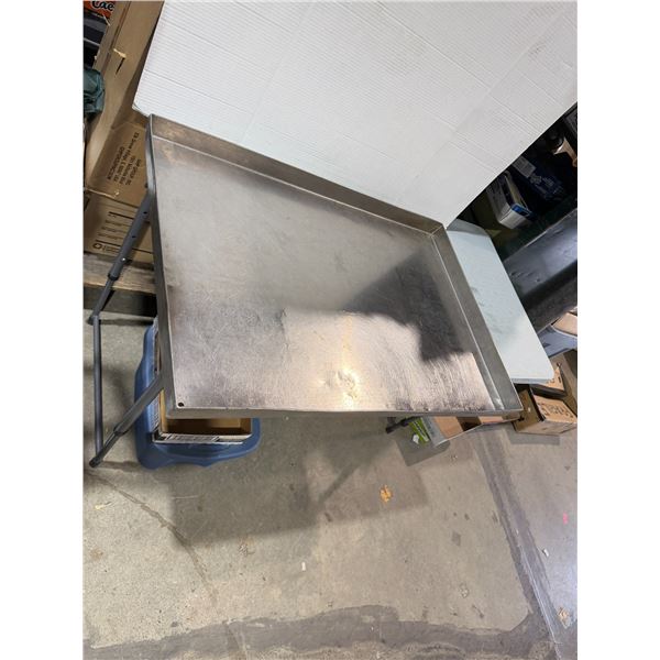 Stainless steel tray