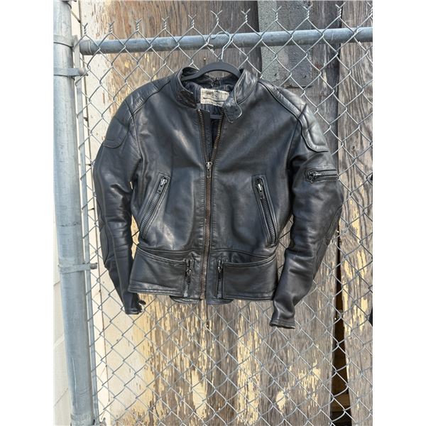 Leather jacket, size 40