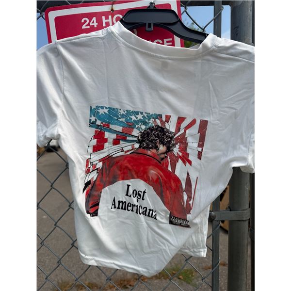 Lost Americana T-shirt, size large