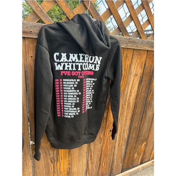 Cameron Whitecomb hoodie size medium