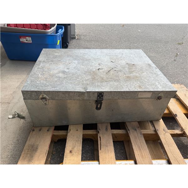 Metal storage box