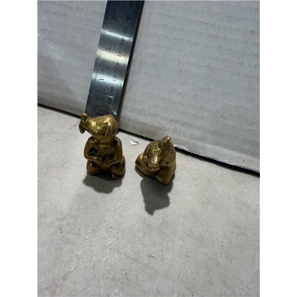 Brass figures