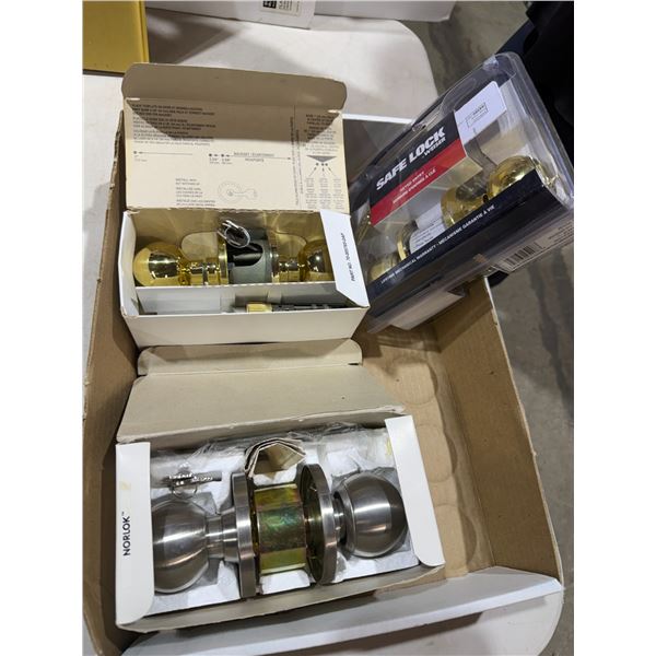 Assorted door locks
