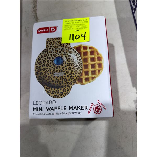Mini waffle make