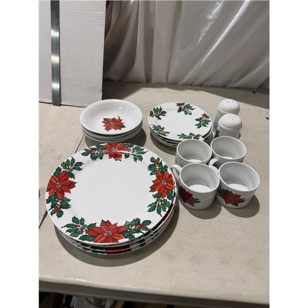 Hallmark licensed plates, mugs, and salt and pepper shake