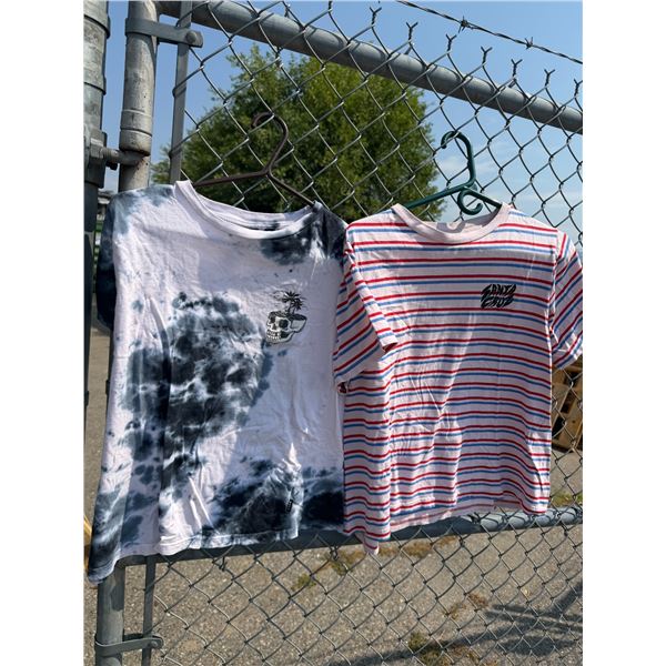 Two T-shirts size small