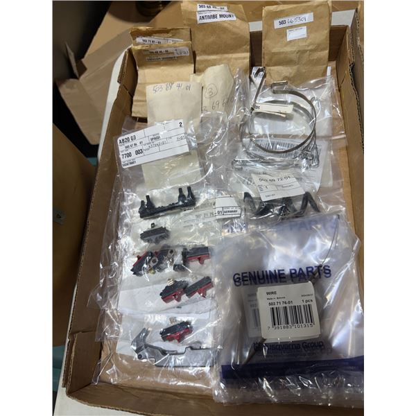 New small engine, parts, vibration, absorber, switches, etc.