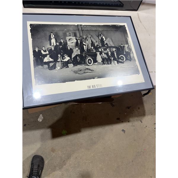 The Big Steal," a limited-edition 1992 Vancouver Canucks team commemorative postershot by photograph