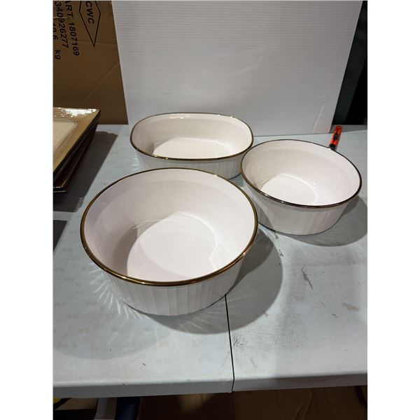 Corningware baking dishes