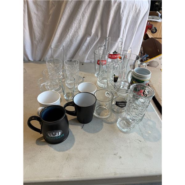 Glasses and mugs
