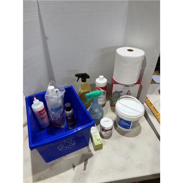 Assorted cleaners, and furniture care kit