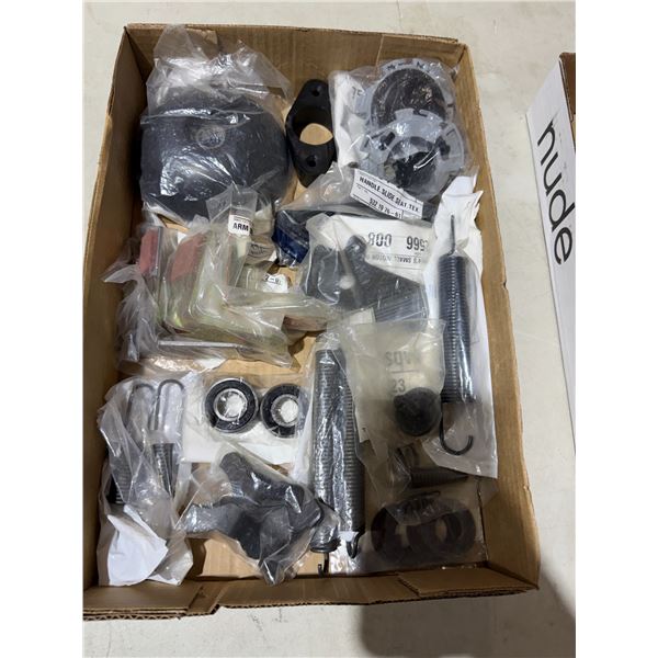 New small engine, parts handle slide bearings, handle knobs, springs, etc.
