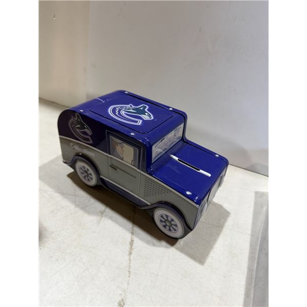 Canucks collectible coin Bank