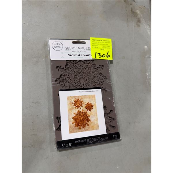 Redesign decor, molds, snowflake jewels