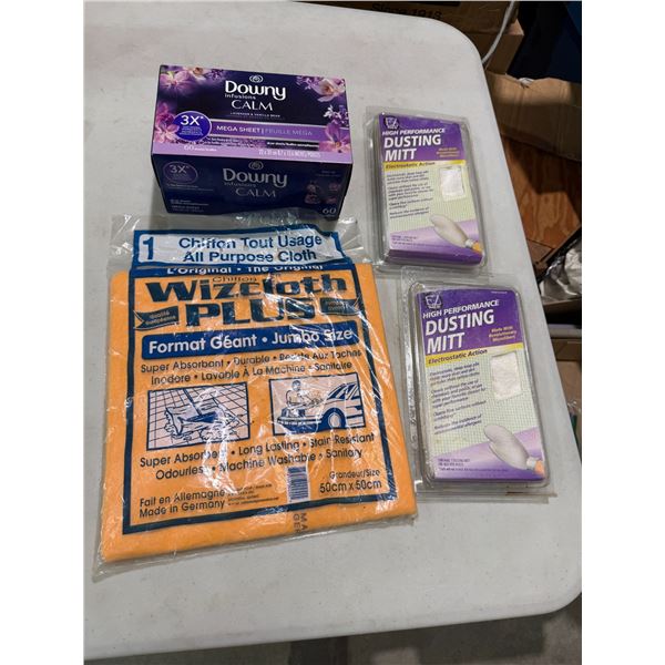 Cleaning and dusting related