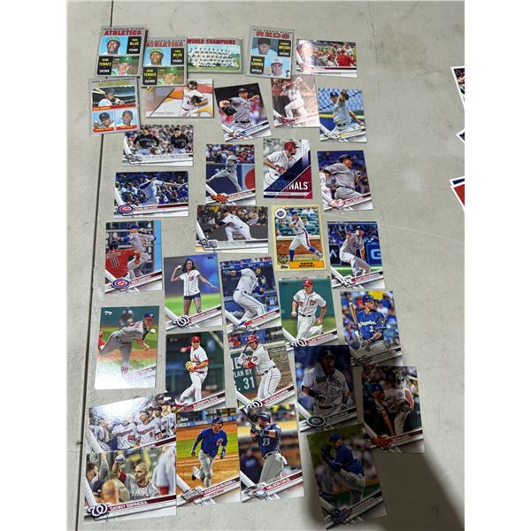 Baseball cards do you want me to take a picture? I appreciate that I need to