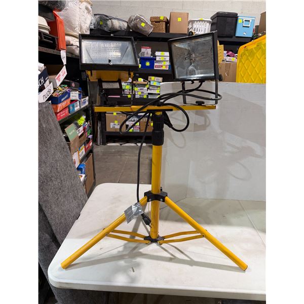 Work light on stand