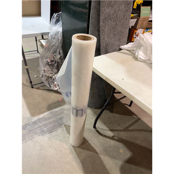 Roll of plastic