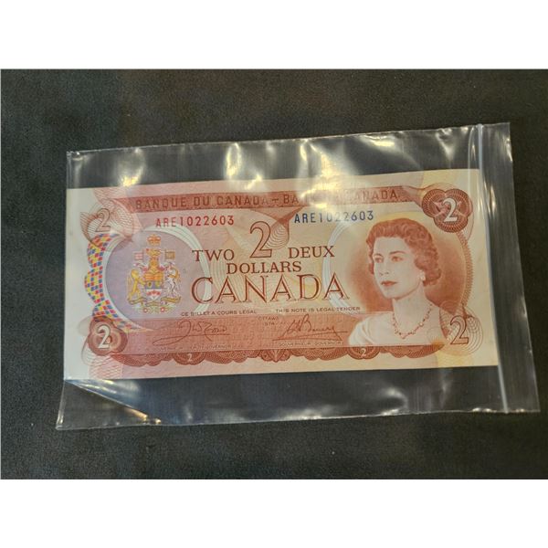 1974 Canadian $2 bill