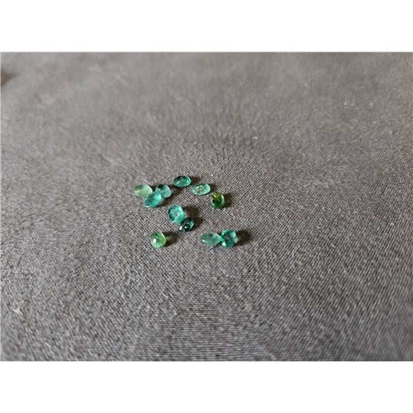 1.00CTW Natural Columbian Emeralds