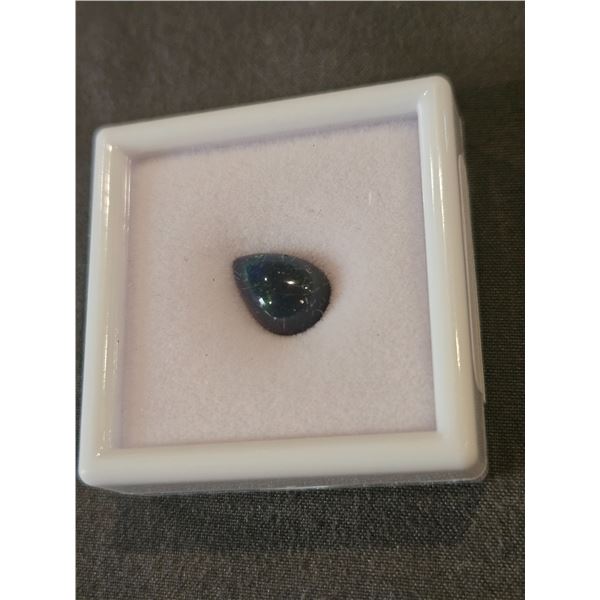 2.4ct Natural Black Opal
